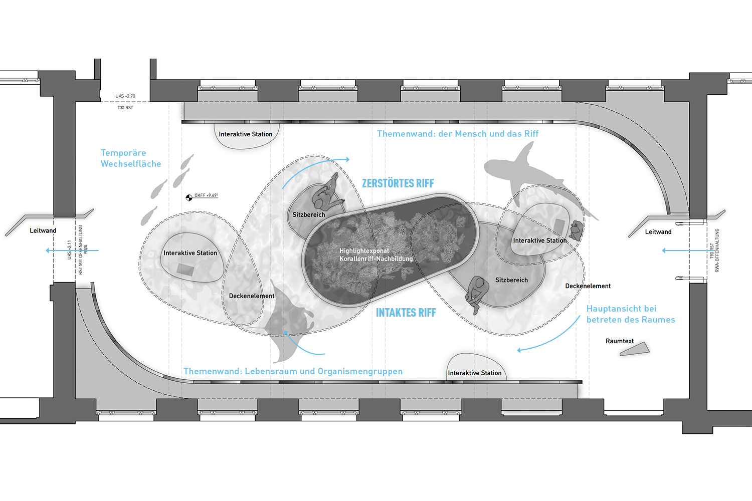 Korallenriff, Senckenberg Museum, Frankfurt